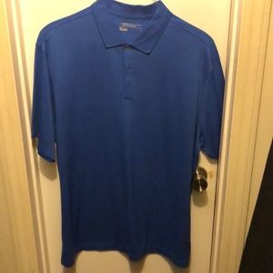 Blue Nike polo